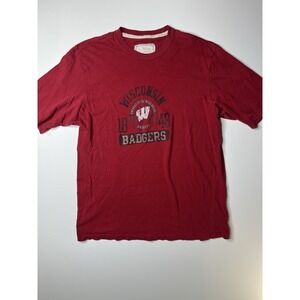 Wisconsin Badgers American Classic Sportswear t-shirt red Mens XL
